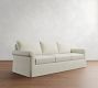York Roll Arm Slipcovered Sofa (62"-111")