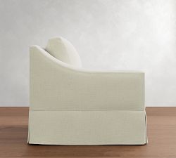 Build Your Own York Slope Arm Slipcovered Sectional