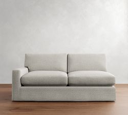 PB Comfort Modern Square Arm Sectional Component Replacement Slipcovers
