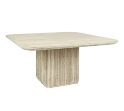Taraval Square Reclaimed Oak Dining Table (60"w)