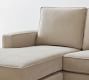 Cameron Square Arm Reversible Chaise Sectional (86")