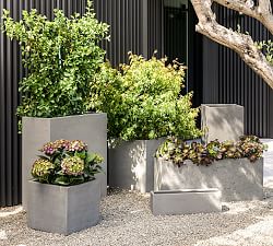 Mission Square Handmade Outdoor Planters