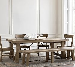 Benchwright Extendable Dining Table (60"-144")