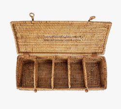 Tava Handwoven Tea Box with Lid