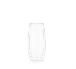 Bodum Skal Double Wall Champagne Stemless Glass - Set of 2
