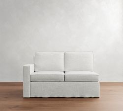 Build Your Own Cameron Square Arm Slipcovered Square Arm Sectional