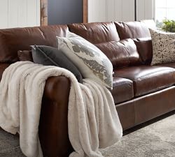 Faux Fur Alpaca Throw