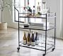 Hugo Metal Bar Cart (29")