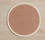 Mason Handwoven Cotton Fringe Round Placemats - Set of 4
