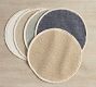 Mason Handwoven Cotton Fringe Round Placemats - Set of 4