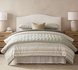 Raleigh Curved Upholstered Wall Mounted Headboard