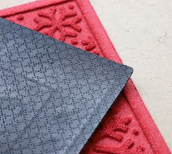 Snowy Outdoor Door Mat