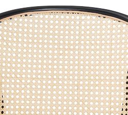 Barrel Back Cane Dining Armchair