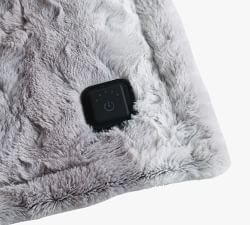Beautyrest® Heated Faux Fur Wrap