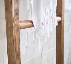 Rustic Reclaimed Wood Ladder