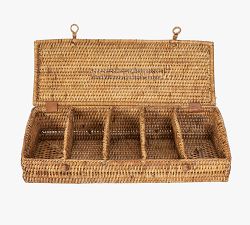 Tava Handwoven Tea Box with Lid