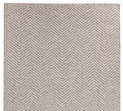 Custom Woven Chevron Outdoor Rug