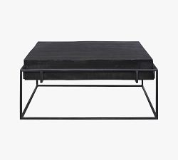 Esme Square Metal Coffee Table (35")