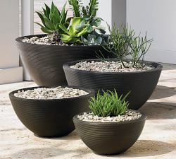 Palmer Lightweight Bowl Planters