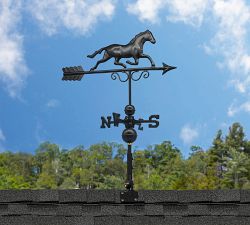 Galloping Horse Copper Weathervane