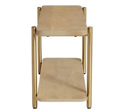 Grace Mango Wood Shoe Bench