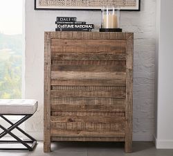 Hensley Reclaimed Wood 4-Drawer Tall Dresser