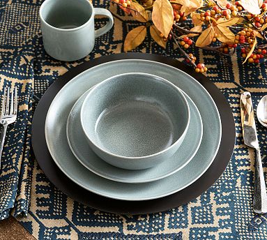 Mason Stoneware Cereal Bowls - Set of 4 - Chambray