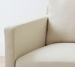 Pacifica Slim Arm 3-Piece L-Shaped Sectional (102"&ndash;106")