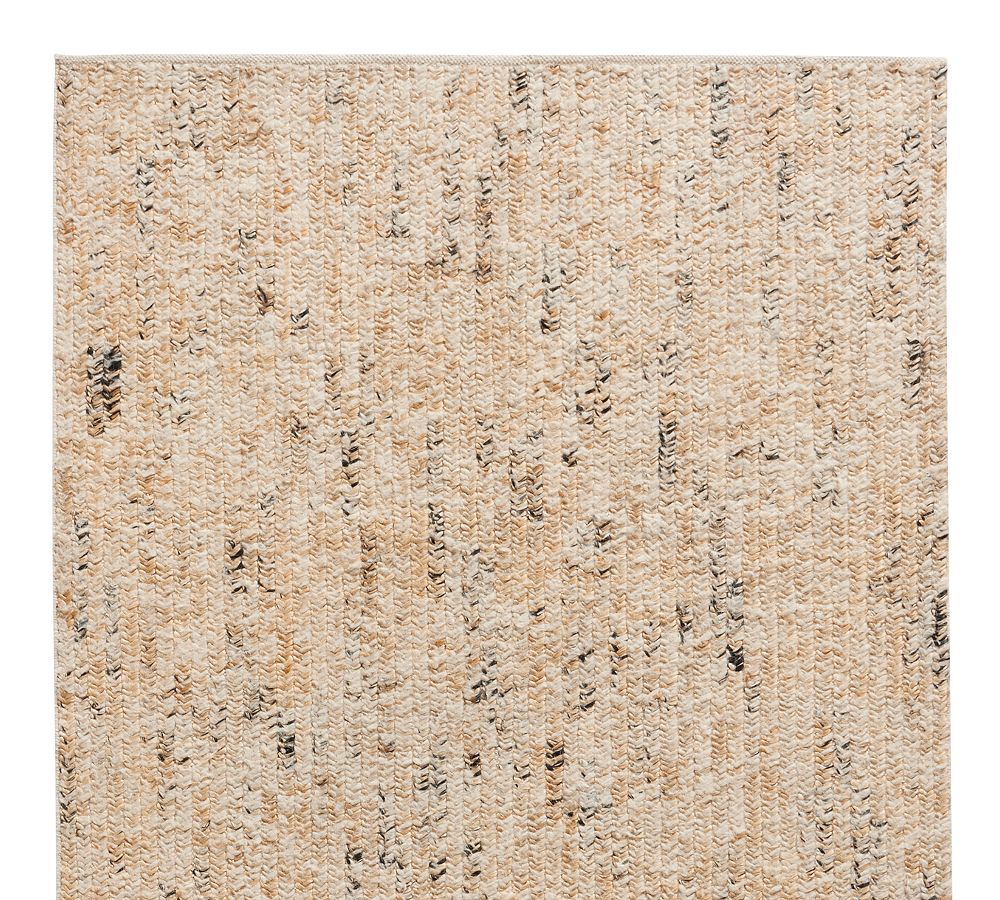Wentworth Handwoven Wool Jute Rug by Pottery Barn