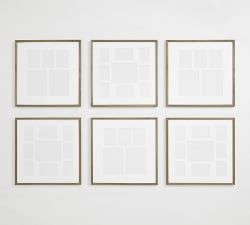 Wood Gallery Frames - 25x25 Collage