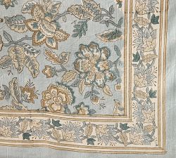 Brooke Block Print Cotton Table Runner