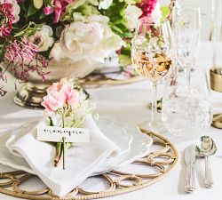 Monique Lhuillier Lily of the Valley Glassware Collection