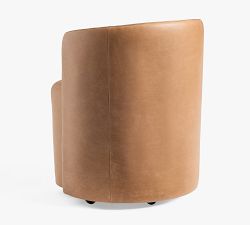 Preston Leather Dining Chair - Thumbnail 5