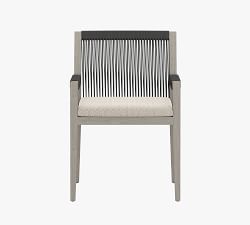Punta Mita Teak & Rope Outdoor Dining Chair &amp; Armchair