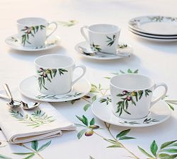 Monique Lhuillier Olive Orchard Mugs - Set of 4