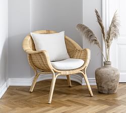 Nanna Ditzel Madame Rattan Outdoor Lounge Chair