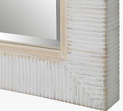 Nantucket Rattan Rectangular Wall Mirror