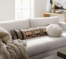 Nevis Kilim Wool Lumbar Pillow