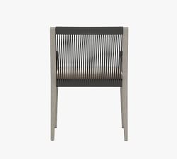 Punta Mita Teak & Rope Outdoor Dining Chair &amp; Armchair