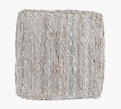 Ranya Handwoven Indoor/Outdoor Pouf