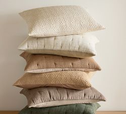 Everyday Linen Comfort Quilted Shams