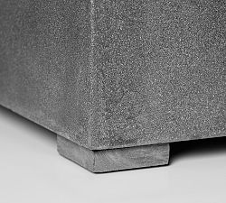 Lightweight Handcrafted Fiber Stone Indoor/Outdoor Planters Feet