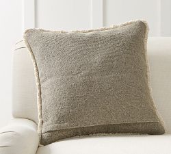 Mason Reversible Solid Striped Pillow Cover