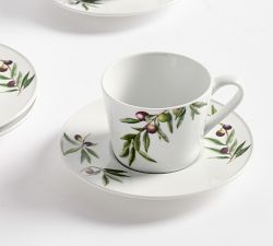 Monique Lhuillier Olive Orchard Mugs - Set of 4
