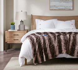 Beautyrest® Heated Oversized Faux Fur Throw
