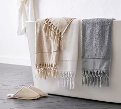 Organic Cotton Tassel Towel
