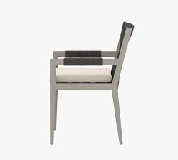 Punta Mita Teak & Rope Outdoor Dining Chair &amp; Armchair