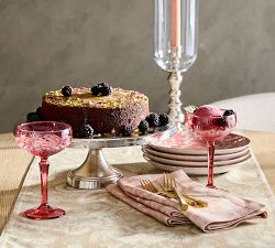 Rustic Metal Cake Stand