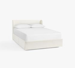 Arlo Upholstered Shelter Storage Bed