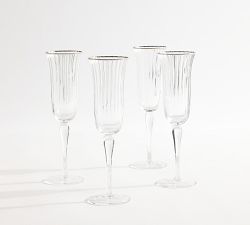 Monique Lhuillier Tatum Champagne Flutes - Set of 2
